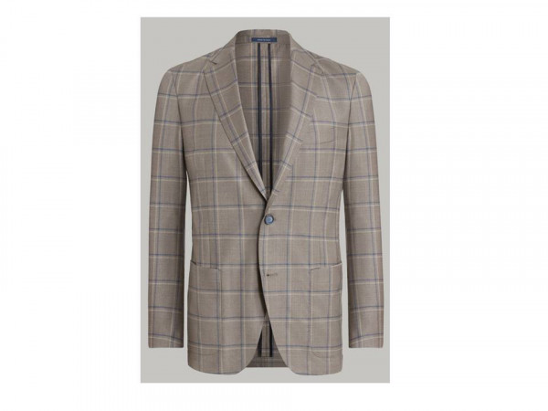 Boggi lightweight check blazer - lightweight clothes for business trips