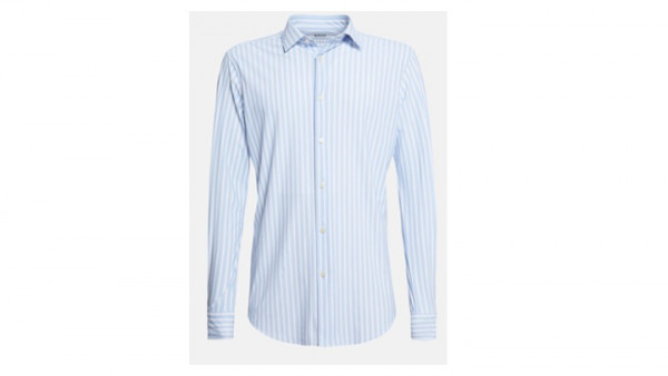 Boggi stripe nylon shirt London - personal shopper for men