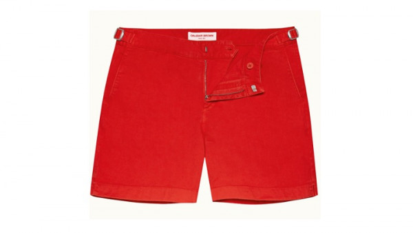Orlebar Brown red Bulldog shorts - personal styling for men