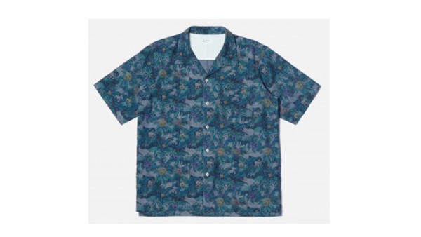 Universal Works indigo jungle shirt - personal shopper for men